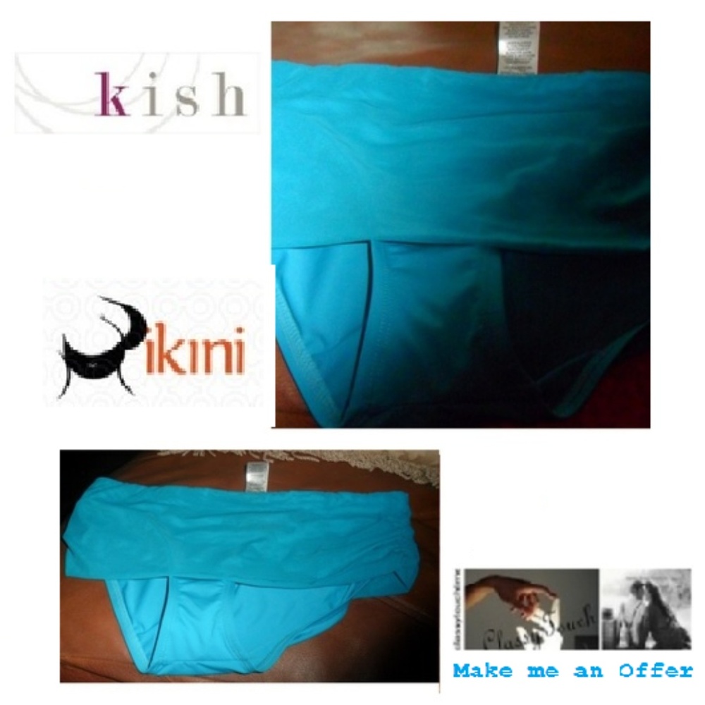 Kish NWOR Turquoise Bikini Bottom